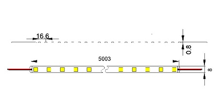 SMD3528 LED Streifen (4.8W)