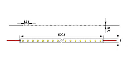 SMD3528 LED Streifen (9.6W)